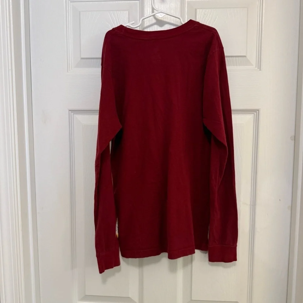 Like New NFL Redskins Football Logo Long Sleeved T-shirt
